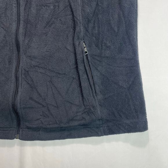 Columbia Mens Full Zip Black Fleece Vest Size 2XL - Picture 8 of 9